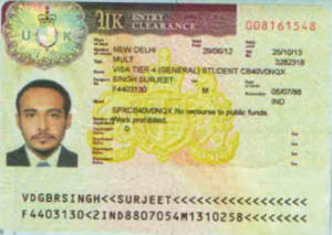 surjeet singh study visa